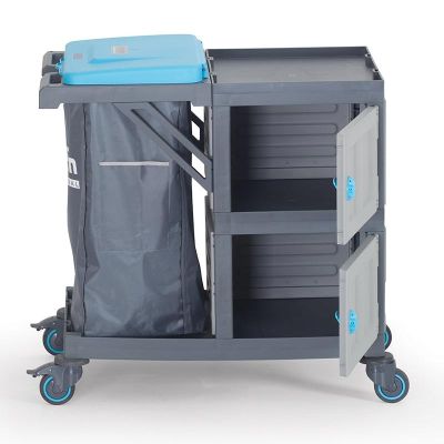 Fantom Procart 333 Dolaplı Temizlik Arabası, Çöp Bölmeli - 1