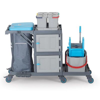 Fantom Procart 334 Тележка для очистки ведра пресса с ведром для мусора - Fantom