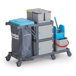 Fantom Procart 334 Тележка для очистки ведра пресса с ведром для мусора - 2