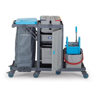 Fantom Procart 3346 Drawer Cleaning Trolley with Bucket Set - Fantom