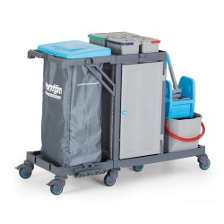 Fantom Procart 3346 Drawer Cleaning Trolley with Bucket Set - Fantom (1)