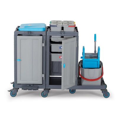 Fantom Procart 3347 Çekmeceli Temizlik Arabası, Kova Takımlı - 3