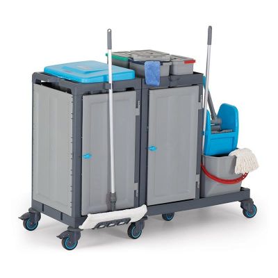 Fantom Procart 3348 Çekmeceli Temizlik Arabası, Pres Kovalı - 4