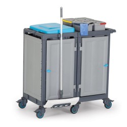 Fantom Procart 3351 Cleaning Trolley with Accessory Set, Garbage Compartment - 3