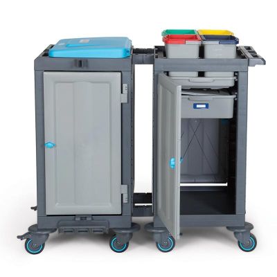 Fantom Procart 3351SP Aksesuar Takımlı Temizlik Arabası, Çöp Bölmeli - Fantom