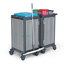 Fantom Procart 3351SP Aksesuar Takımlı Temizlik Arabası, Çöp Bölmeli - 3