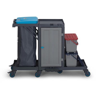 Fantom Procart 344 Drawer Cleaning Trolley with Bucket Set - Fantom