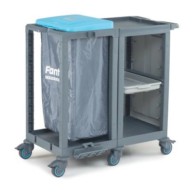 Fantom Procart 350 Temizlik Arabası, Aksesuar Takımlı - 2