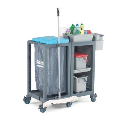 Fantom Procart 350 Temizlik Arabası, Aksesuar Takımlı - 3