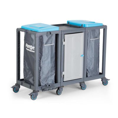 Fantom Procart 353 Dolaplı Temizlik Arabası, Aksesuar Takımlı - Fantom