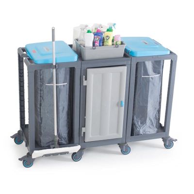 Fantom Procart 353 Dolaplı Temizlik Arabası, Aksesuar Takımlı - 3