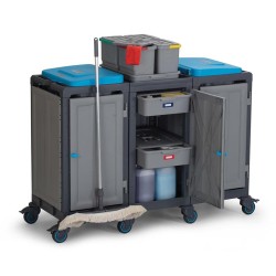 Fantom Procart 356 Çekmeceli Temizlik Arabası, Aksesuar Takımlı - 3