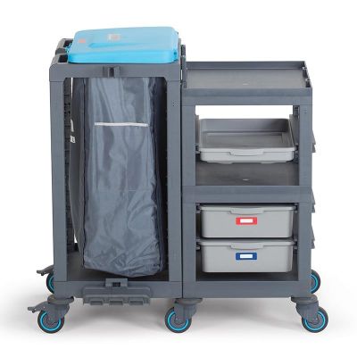 Fantom Procart 360 Тележка для уборки с ящиками и отсеком для мусора - Fantom