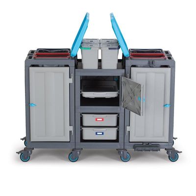 Fantom Procart 362 Drawer Cleaning Bucket Cleaning Trolley with Garbage Compartment - Fantom