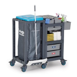 Fantom Procart 3660 Ведро для чистки ящиков Тележка для чистки с отсеком для мусора - 4