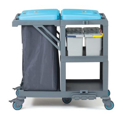 Fantom Procart 370 Temizlik Kovalı Temizlik Arabası, Çöp Bölmeli - 1