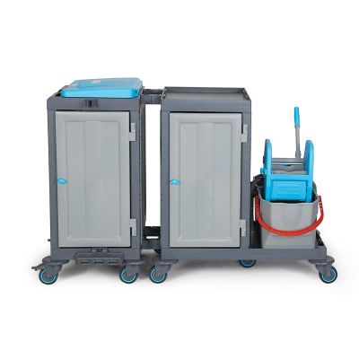 عربة التنظيف Fantom Procart 381SP مع طقم خزانة ودلو - Fantom