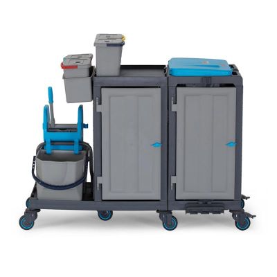 Fantom Procart 382 Dolaplı ve Kova Takımlı Temizlik Arabası - 1