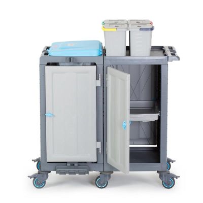 Fantom Procart 383 Dolaplı ve Aksesuar Takımlı Temizlik Arabası - 2