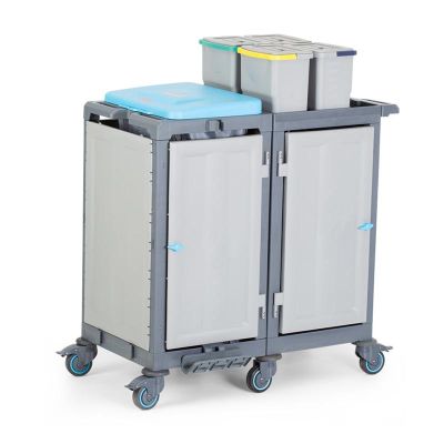 Fantom Procart 383 Dolaplı ve Aksesuar Takımlı Temizlik Arabası - 3