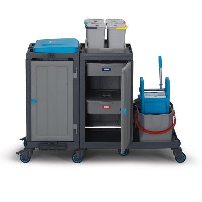 Fantom Procart 385 Dolaplı Temizlik Arabası, Pres Kovalı - Fantom