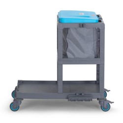 Fantom Procart 390 Cleaning Trolley with Garbage Compartment - Fantom