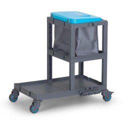 Fantom Procart 390 Cleaning Trolley with Garbage Compartment - Fantom (1)