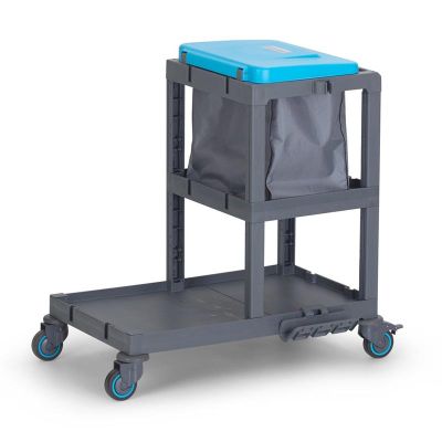 Fantom Procart 390 Cleaning Trolley with Garbage Compartment - Fantom