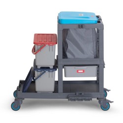 Fantom Procart 392 Çekmeceli ve Kova Takımlı Temizlik Arabası - 1