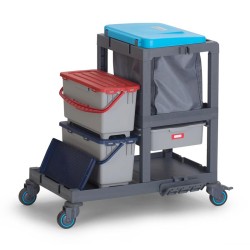 Fantom Procart 392 Тележка для уборки с ящиками и комплектом ведер - Fantom (1)