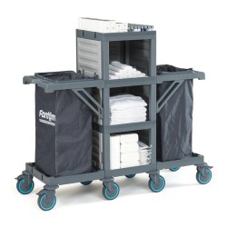 Fantom Напольная тележка Procart 401 с 2 отсеками для мусора - 3