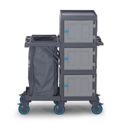 عربة أرضية Fantom Procart 403 مزودة بأدراج، حجرة قمامة - Fantom (1)