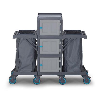 Fantom Procart 404 Dolaplı Kat Arabası, 2 Çöp Bölmeli - 1
