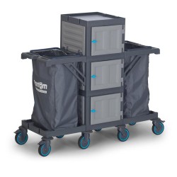 Fantom Procart 405 Напольная тележка с ящиками, 2 отсека для мусора - 3