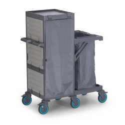 Fantom Напольная тележка Procart 406 из брезента с отсеком для мусора - 4