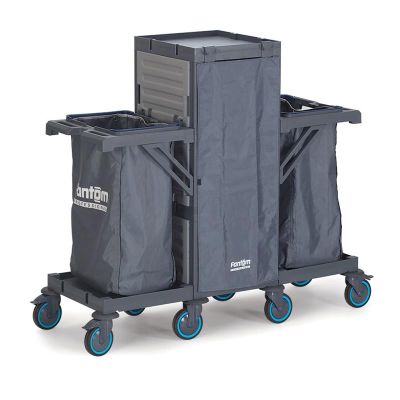 Fantom Procart 409 Brandalı Çekmeceli Kat Arabası, 2 Çöp Bölmeli - 4