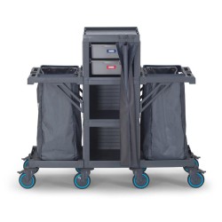 Fantom Фирменная напольная тележка Procart 409 с ящиками и 2 отделениями для мусора - 1