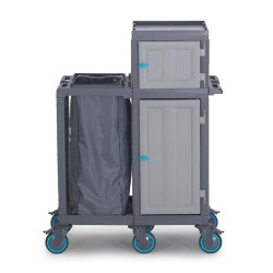 Fantom Procart 413 Çekmeceli ve Dolaplı Kat Arabası, Çöp Bölmeli - 1