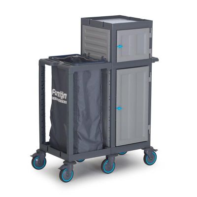 Fantom Procart 413 Напольная тележка с ящиками и шкафами, отделение для мусора - Fantom