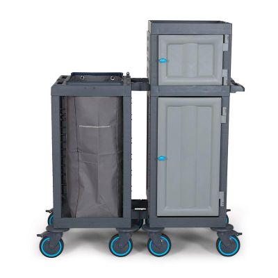 Fantom Procart 413SP Çekmeceli ve Dolaplı Kat Arabası, Çöp Bölmeli - 1