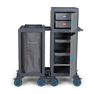 Fantom Procart 413SP Çekmeceli ve Dolaplı Kat Arabası, Çöp Bölmeli - 2