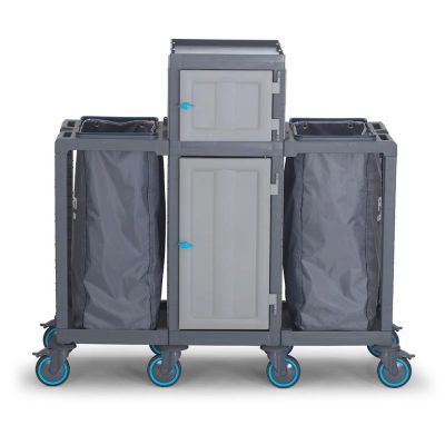 Fantom Procart 414 Напольная тележка со шкафами, 2 отсека для мусора - Fantom