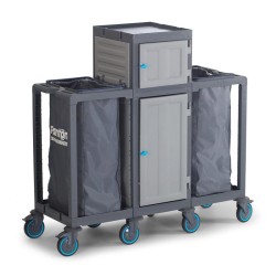 Fantom Procart 414 Напольная тележка со шкафами, 2 отсека для мусора - 2