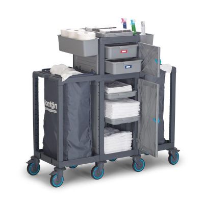 Fantom Procart 415 Çekmeceli Kat Arabası, 2 Çöp Bölmeli - 4