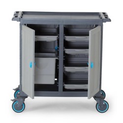 Fantom Procart 423 Напольная тележка с тумбой, мусорным ведром - 2