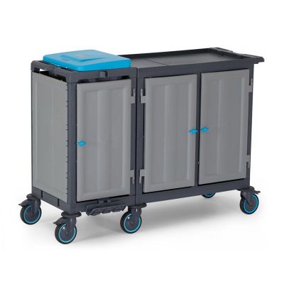 عربة أرضية Fantom Procart 424 مزودة بخزائن، حجرة قمامة - Fantom