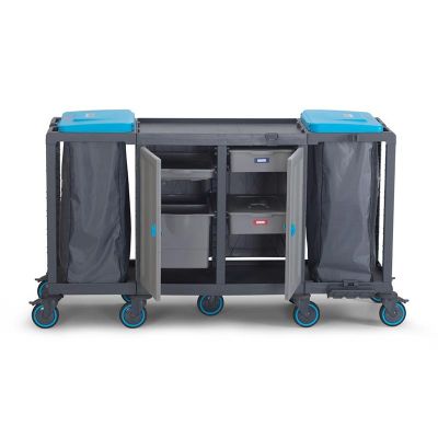 عربة أرضية Fantom Procart 425 مع طقم دلو أدراج، 2 مقصورة قمامة - Fantom