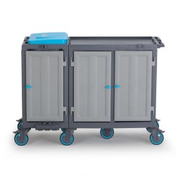 Fantom Procart 426 Drawer Accessory Floor Trolley with Garbage Compartment - Fantom