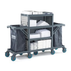 Fantom Procart 430 3 Katlı Kat Arabası, 2 Çöp Bölmeli - 3