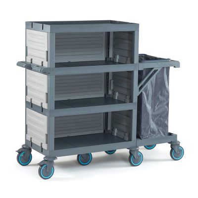 Fantom Procart 431 3 Katlı Kat Arabası, Çöp Bölmeli - 2